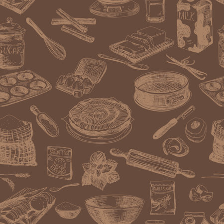 Vector seamless simple pattern set. Modern stylish texture. Repeating abstract background.のイラスト素材