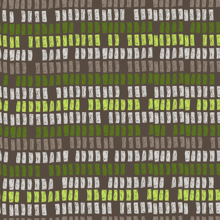 vector seamless pattern. modern stylish texture. repeating abstract backgroundのイラスト素材