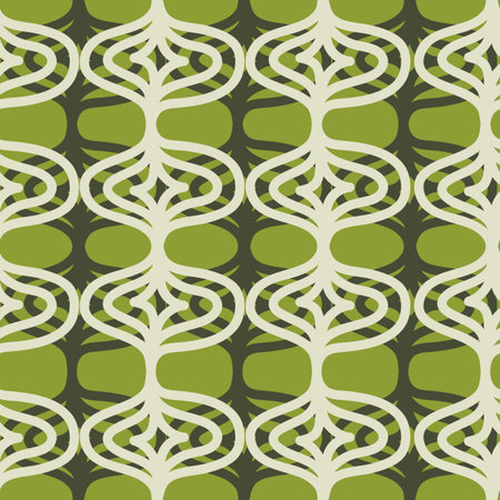 vector seamless pattern. modern stylish texture. repeating abstract backgroundのイラスト素材