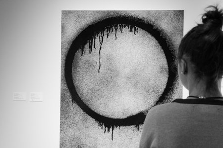 exhibition of works by Takashi Murakami, Garage Museum, January 6, 2018, Russia Moscowのeditorial素材