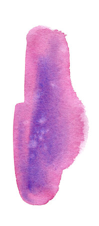 Beautiful Hand Drawn Abstract Watercolor Pink Stain Mark Illustrationの写真素材
