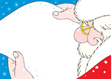 Vector background for Christmas cardのイラスト素材