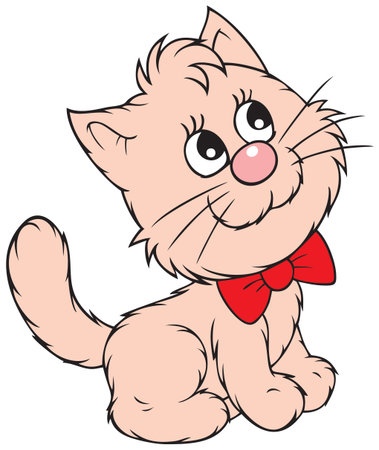 Kittenのイラスト素材