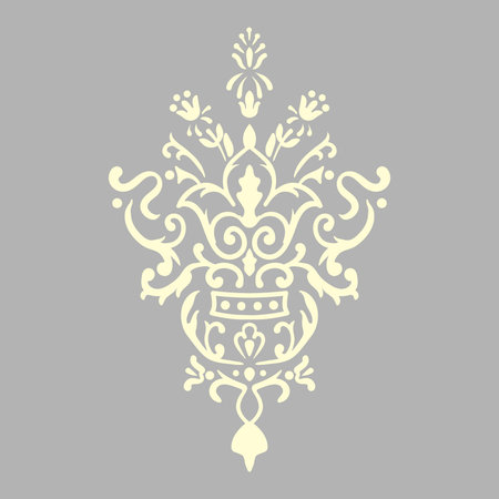 Vintage baroque ornament, retro patternのイラスト素材