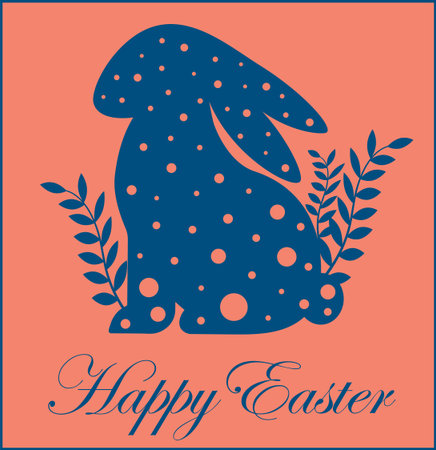 Happy Easter banner, poster, greeting cardのイラスト素材