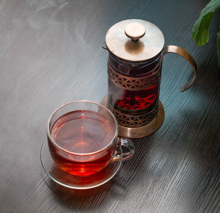 black teapotの写真素材