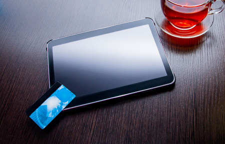 tabletの写真素材