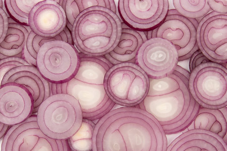 Raw Pasta with ingredients on white background. Top view