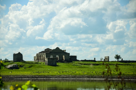 Nature of Russia: forests, meadows and riversの写真素材