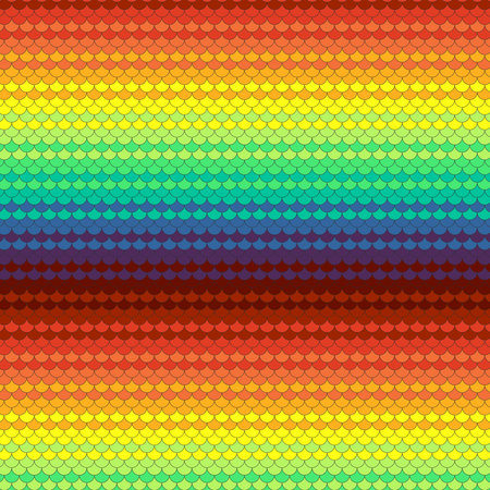 Colorful scale seamless background, のイラスト素材