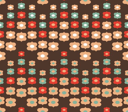 Seamless floral pattern. It can be used for wallpaper, pattern fills, textile design.のイラスト素材