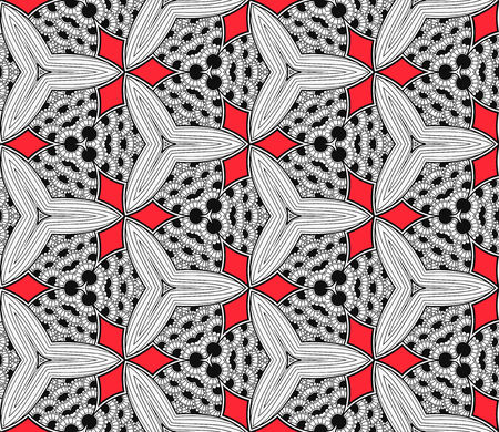 Abstract seamless pattern. You can use it for packaging design, textile design and website.のイラスト素材