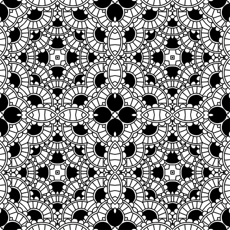 Oriental pattern. You can use it for packaging design, textile design and website.のイラスト素材