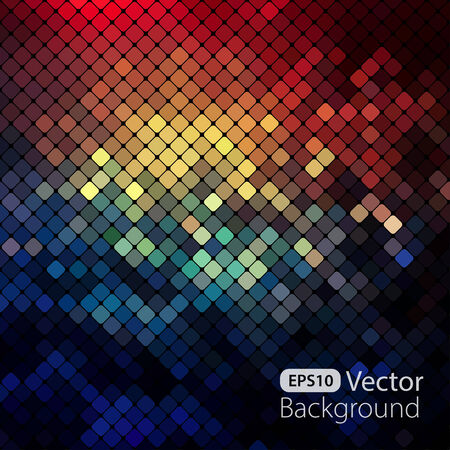 Bright colorful mosaic backgroundのイラスト素材