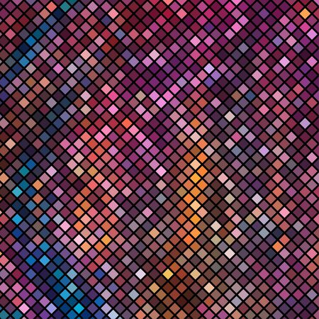 Bright colorful mosaic background. illustration. Can use it for trendy design.のイラスト素材