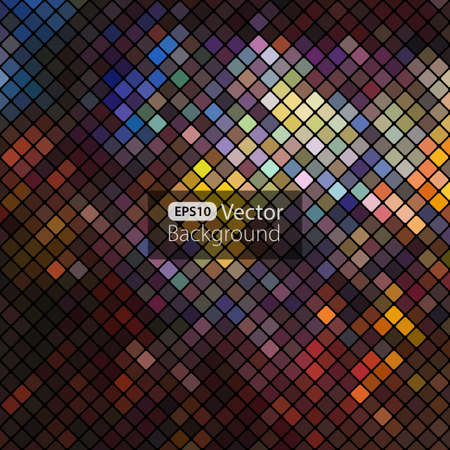 Bright colorful mosaic background. illustration. Can use it for trendy  design .のイラスト素材