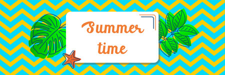 Summer background with space for your text for banner, web, advertising and printing. Summer concept...