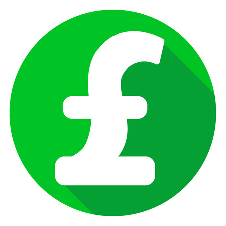 pound or money icon of set material design styleのイラスト素材