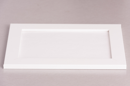frame photo whiteの写真素材