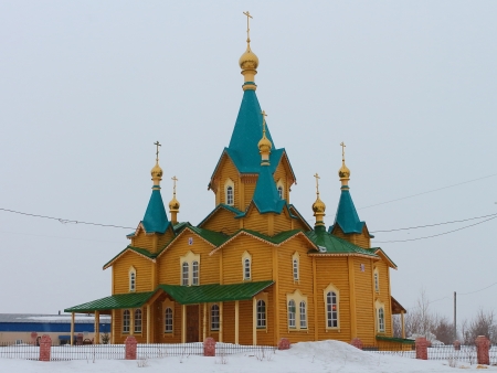 Orthodox parish in honor, orthodox churchの写真素材