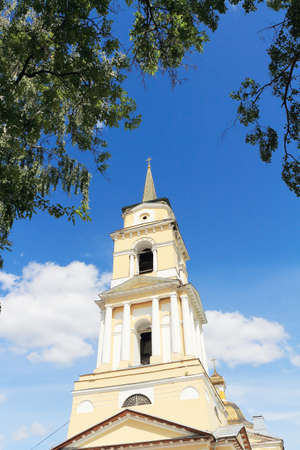 Russian Orthodox Church belltowerの写真素材