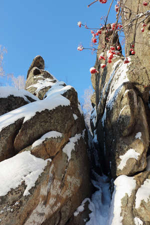 Tserkovka mountain, Belokurikha city, Altai Territory, Russiaの写真素材