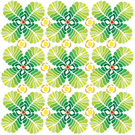 floral pattern, botanical, vector, illustration, isolate,