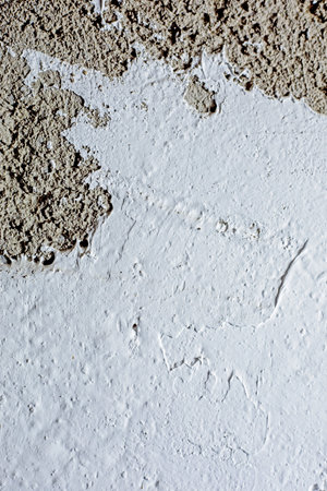 abstract concrete texture wall background with white and gray plaster, Construction site