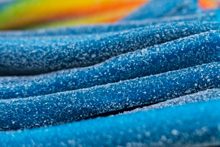 Abstract background of sugar blue pastel. horizontalの写真素材