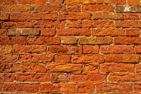 abstract background of brick brown wall in modern interior