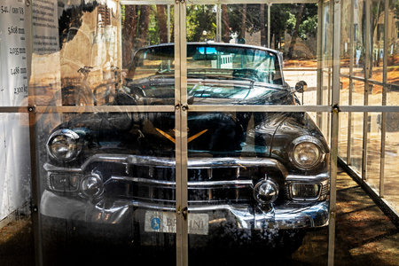 Tito's car in his reserve on the island of Croatia