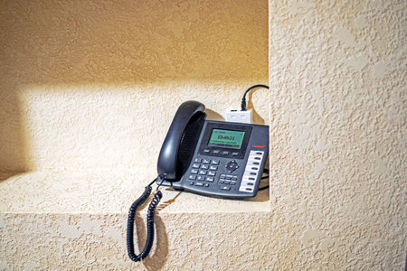 on a stone wall niche in the interior in the office, at home,の写真素材