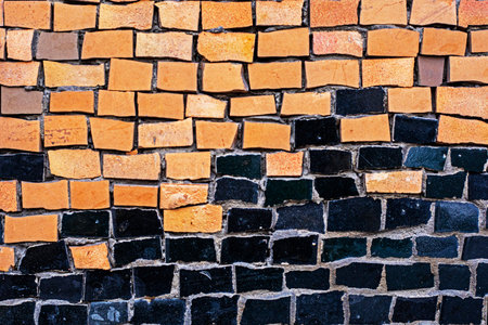 abstract beautiful brown textured background with mosaic