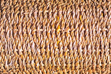 background made of wicker natural vine. ecodesign