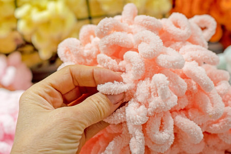 choose a powdery color of threads for knitting. Hobbies and relaxation