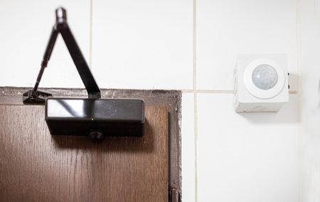 surveillance camera in a cafe