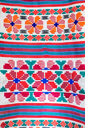 traditional embroidered patterns of central Ukraine. Customs and traditions
