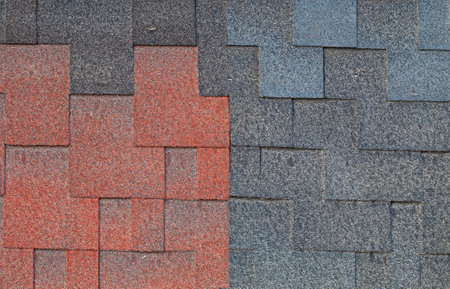 brown and gray ceramic tiles for interiors inside and outsideの写真素材