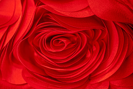 close-up background of red blossoming flower