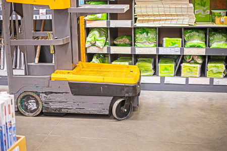 cargo handling machine for goods in industrial supermarket everything for home