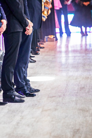 Dress code for the official opening ceremonyの写真素材