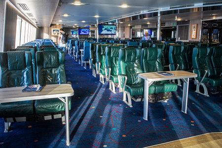 Interior of a cruise ship