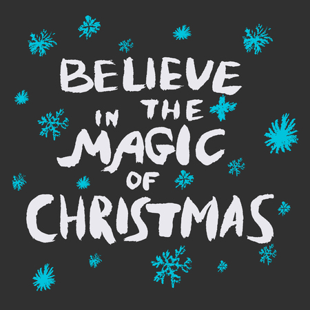 Merry Christmas to Everyone, Background With Typography and Elementsの写真素材