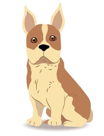Cute dog of cartoonのイラスト素材