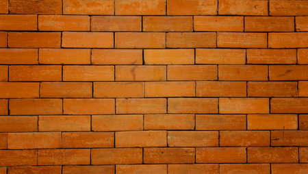 Background of brick wall texture.