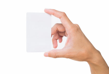 Credit card female hand holding 