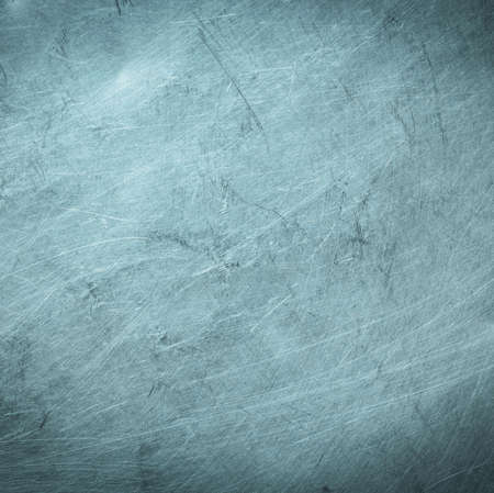 scratched grunge metal plate industrial ; abstract backgroundの写真素材