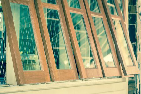 Open window  in style classic.の写真素材