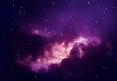 Stars in the night sky,purple background.の写真素材