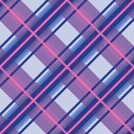 Seamless diagonal vector colorful pattern mainly in violet, blue and pink colorsのイラスト素材